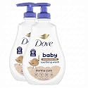 Baby Dove Derma Care Soothing Wash Skin Care with Colloidal Oatmeal Suitable for eczema prone skin 13 oz,(Pack of 2)