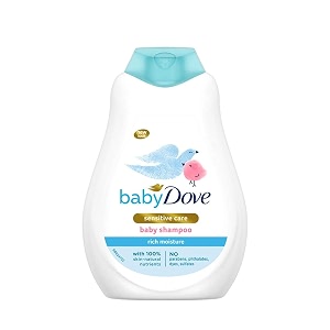 baby dove shampoo 400 ml mild no tears rich moisture baby shampoo for kids gentle care for baby39s soft hair - no sulphates no paraben shampoo