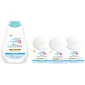 Baby Dove Rich Moisture Shampoo, 400ml &amp; Baby Dove Rich Moisture Bar, 75 g (Pack of 3)