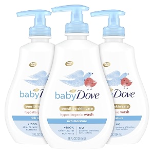 baby dove tip to toe wash rich moisture 13 oz 3 pack