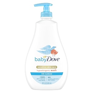 baby dove tip to toe baby wash and shampoo for baby39s delicate skin rich moisture washes away bacteria tear-free and hypoallergenic 20 oz