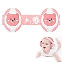 Baby Ear Muffs,25dB Infant Noise Cancelling Headphones for Babies 0-36 Months with Adjustable Headband Infant Ear Protection,Ideal Baby Travel Essentials for Outdoor,Sleep,Airplane & Music Festivals