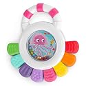 Baby Einstein Ocean Explorers Sensational Janet Sensory Rattle &amp; Teether, Ages 0+ Months, Pink Jellyfish