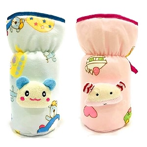 baby feeding bottle protection velvet coversleeve holdersuitable for wide neckavent feeder protector cover for babies wide neck 240-260ml 330ml8oz- 10oz- pink blue