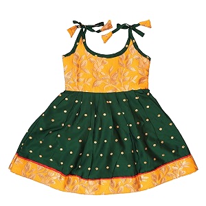 Baby Girl Knee Length A-Line Dress