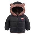 Baby Girl Winter Coats Infant Boy Fleece Puffer Jacket For Toddler