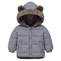 Baby Girl Winter Coats Infant Boy Fleece Puffer Jacket For Toddler