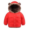 Baby Girl Winter Coats Infant Boy Fleece Puffer Jacket For Toddler