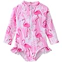 Baby Girls39 One Piece Swimsuit Long Sleeve