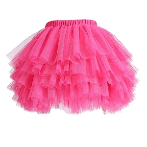 baby girls39 tutu skirt toddler 6 layered tulle tutus 1-8t