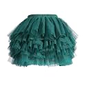 Baby Girls' Tutu Skirt Toddler 6 Layered Tulle Tutus 1-8T