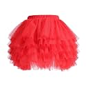 Baby Girls' Tutu Skirt Toddler 6 Layered Tulle Tutus 1-8T