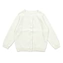 Baby Girls Cotton Cardigans Long Sleeve Crewneck Cardigan Sweater Little Girl Button Sweaters Uniform