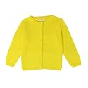 Baby Girls Cotton Cardigans Long Sleeve Crewneck Cardigan Sweater Little Girl Button Sweaters Uniform