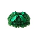 Baby Girls Tulle Tutu Skirt Elastic Waist Bow Layered Party Skirt