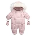 Baby Girls Winter Snowsuits Toddler Jackets For Boy Infant Jumpsuit