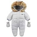 Baby Girls Winter Snowsuits Toddler Jackets For Boy Infant Jumpsuit
