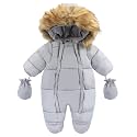 Baby Girls Winter Snowsuits Toddler Jackets For Boy Infant Jumpsuit