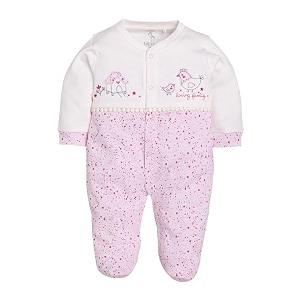 baby go 0-3m3-6m full sleeve 100 soft cotton romperjumpsuitsleepsuitnightsuitinfant wearclothes for new born baby girls