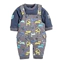 BABY GO baby-boys Dungaree