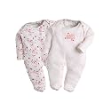 BABY GO Full Sleeve Romper For Baby Girls(6-9M,PEACH)