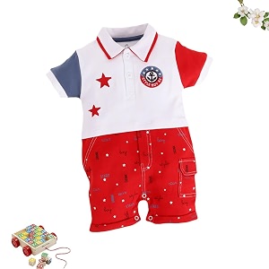 baby go unisex baby romper