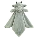 Baby Green Dragon Soft Stuffed Animal Security Blanket, Plush Dinosaur Character Lovey Blanket, Baby Shower/Nursery Gift, Newborn Infant Toddler Snuggle Blankie for Girls Boys, 18 Inches