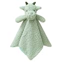 Baby Green Dragon Soft Stuffed Animal Security Blanket, Plush Dinosaur Character Lovey Blanket, Baby Shower/Nursery Gift, Newborn Infant Toddler Snuggle Blankie for Boys Girls, 18 Inches