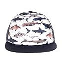 Baby Hats - Baseball Hat, Newborn Youth Flat Brim Mesh Trucker Surf Skate Bubba Bro Fitted Beach Cap Gorros para Bebes