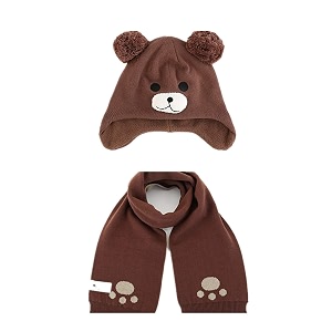 Baby Infant Toddler Fleece Lined Knit Hat