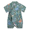 Baby Japanese Kimono Robe Cotton Infant Comfy Loose Romper