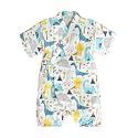 Baby Japanese Kimono Robe Cotton Infant Comfy Loose Romper
