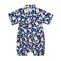 Baby Japanese Kimono Robe Cotton Infant Comfy Loose Romper