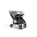 Baby Jogger® City Mini GT2 All-Terrain Double Stroller, Forever Air Rubber Tires, All-Wheel Suspension, Twin Stroller with Belly Bar, Leatherette Handlebar, Premium Fabric, Amazon Exclusive Pike Color