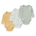 Baby Long Sleeve Bodysuits Set Cotton Infant Boy Girl Clothes Outfit