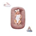 Baby Lounger for Infants 0-12 Months, Bionic Design Baby Lounger Soft Organic Cotton Breathable Lounger, Newborn Babies Essentials Gifts