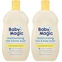 Baby Magic Moisturizing Hair & Body Wash, 16.5 Fl Oz (Pack of 2)