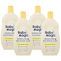 Baby Magic Moisturizing Hair & Body Wash, 16.5 Fl Oz (Pack of 4)
