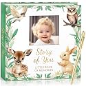 Baby Memory Book Keepsake, Deluxe Edition, First 5 Years, Includes Gold Pen