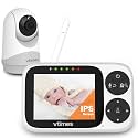 VTimes No WiFi Baby Camera Monitor, 3.2" IPS Display, Portable Video Monitor, Two-Way Talk, Night Vision, VOX Mode, Pan-Tilt-Zoom, Alarm, 1000ft Long Range for Baby, Elderly &amp; Pet