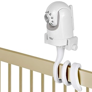 zorbes baby monitor stand baby camera stand flexible baby monitor stand fits infant optics dxr 8 and dxr-8 pro and other baby monitors can be fixed to the crib frame or furniture stand only