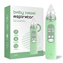 Nasal Aspirator for Baby with 5-Level Adjustable Suction (Green)