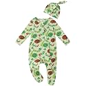 Baby One-Piece Footies Long Sleeve Rompers 2-Way Zipper, Viscose from Bamboo Baby Bodysuit Clothes for Boys Girls