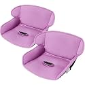 Baby Piddle Pad- Fully Waterproof Toddler Liner &amp; Seat Protector Compatible with Car Seat Stroller with 3D Breathable Material-360 Degree Protection (Pink 2PCS)