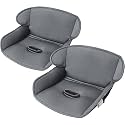 Baby Piddle Pad- Fully Waterproof Toddler Liner &amp; Seat Protector Compatible with Car Seat Stroller with 3D Breathable Material-360 Degree Protection (Grey 2PCS)