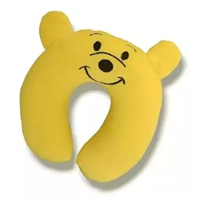 cotton new born baby soft neck supporting pillow for head shaping baby 0-18 month pack of 1bear