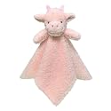 Baby Pink Dragon Soft Stuffed Animal Security Blanket, Plush Dinosaur Character Lovey Blanket, Baby Shower/Nursery Gift, Newborn Infant Toddler Snuggle Blankie for Boys Girls, 18 Inches