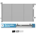 Baby Proof Me Retractable Baby Gate for Stairs & Doorways, Dog Pet Gate