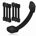 Baby Proof Me RV Fridge Lock & Child Safety Cabinet Latch, Black, 6-Count
