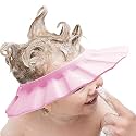 Baby Shower Cap Soft Adjustable Baby Bath Head Cap Visor